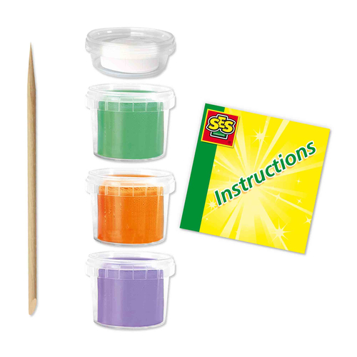 SES Creative FunDo klei - Dino's (3x90gr + 1x40gr) - Afbeelding 2