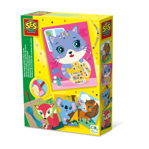 SES Creative - Glaskralen borduurkaarten