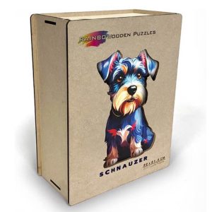 2D Rainbow Wooden Puzzel (200stuks) – Schnauzer