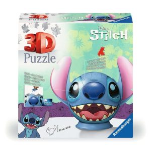 Ravensburger 3D Puzzel (72stuks) – Disney Stitch met oren