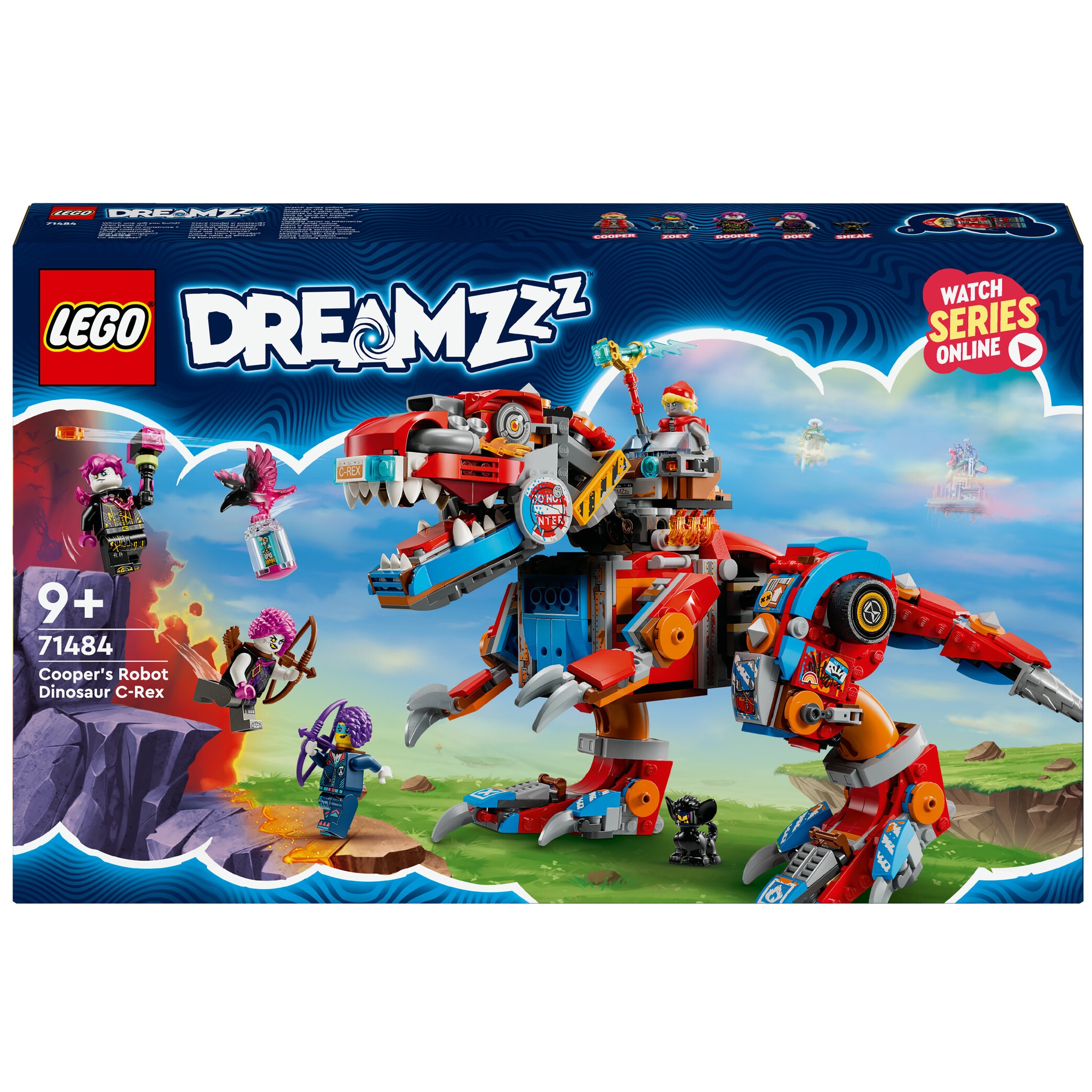 LEGO DREAMZzz Coopers robotdinosaurus C. Rex - 71484