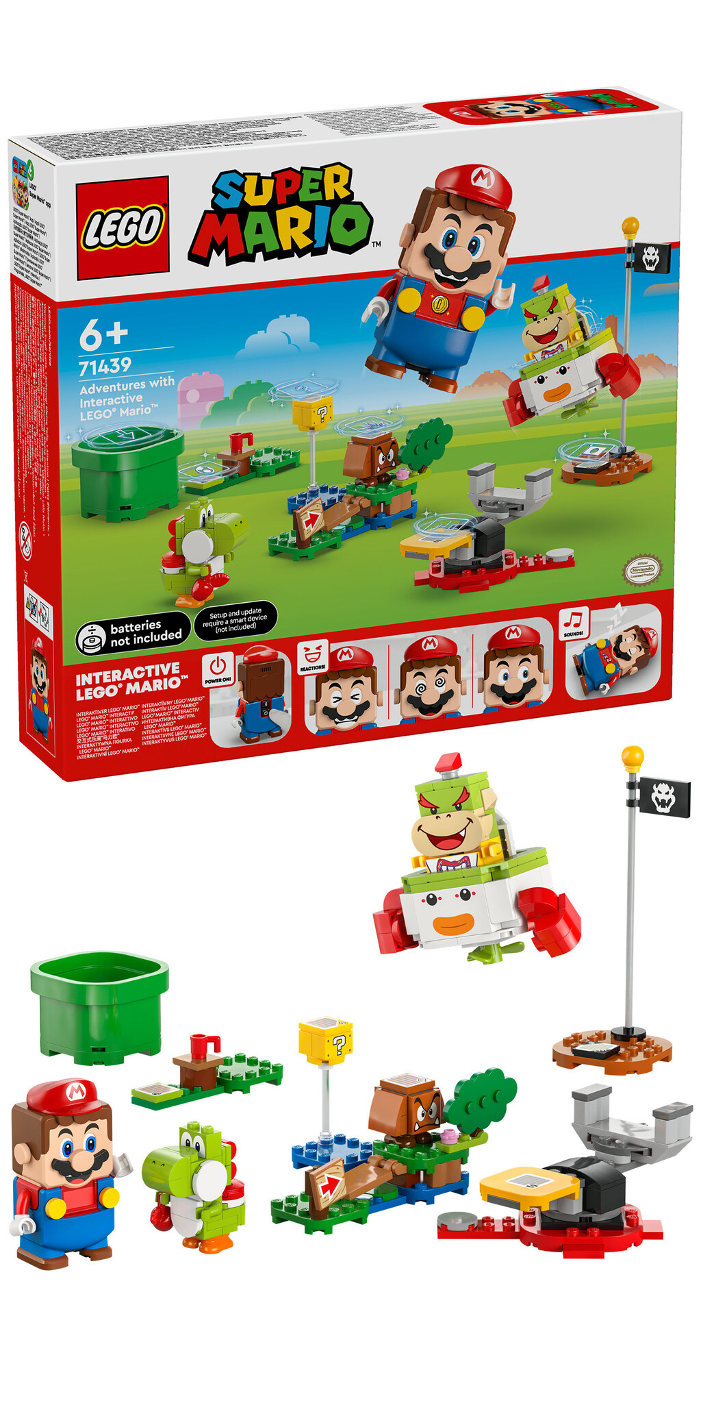 LEGO Super Mario Avonturen met interactieve LEGO® Mario™ - 71439
