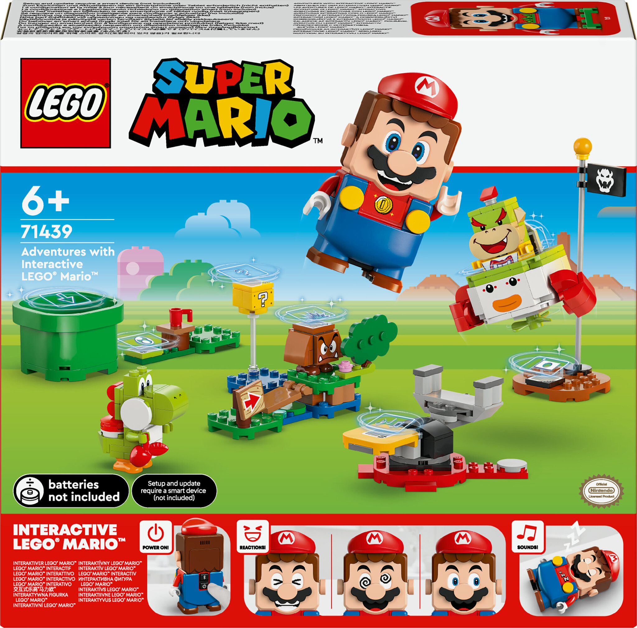 LEGO Super Mario Avonturen met interactieve LEGO® Mario™ - 71439 - Afbeelding 2