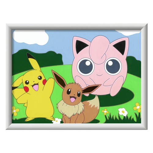 CreArt Junior Schilderen op nummer - Pokémon Classics - Afbeelding 2