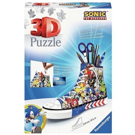3D Puzzel (108stuks) - Sonic - Sneaker