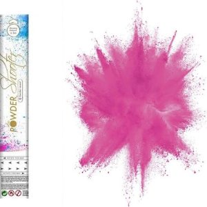Holi powder shooter gender reveal roze (30cm)