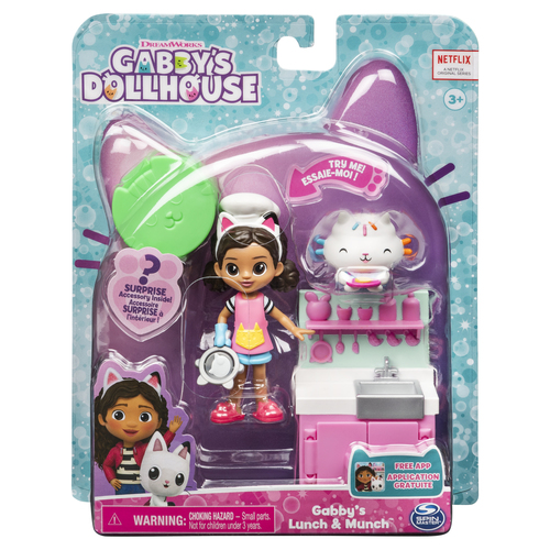 Gabby's Poppenhuis - Keuken Speelset met Gabby & Cakey - Afbeelding 8