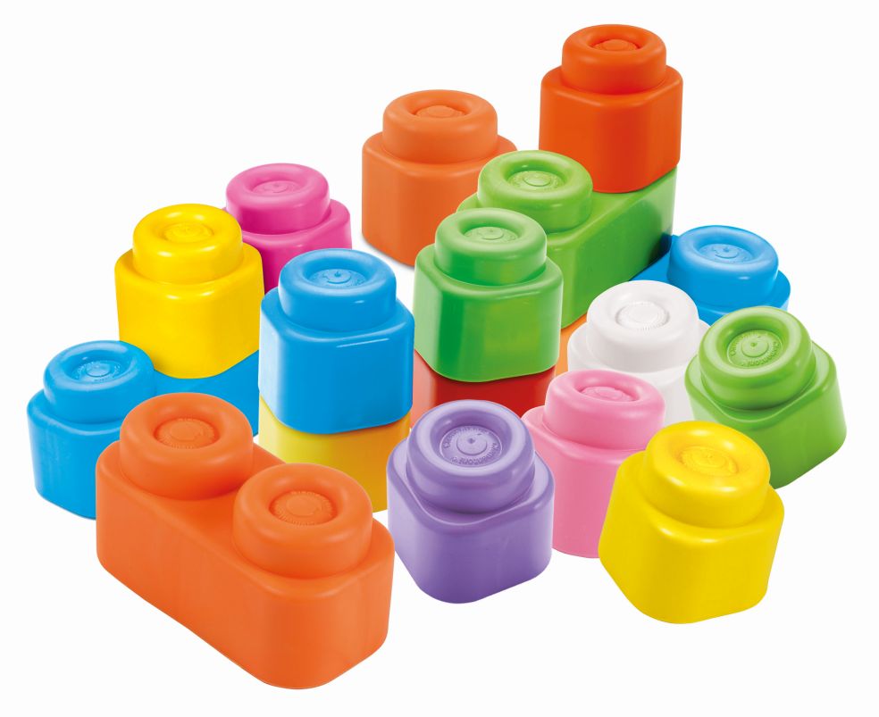 Soft Clemmy - Zachte stapelblokken - 40 stuks - Afbeelding 2