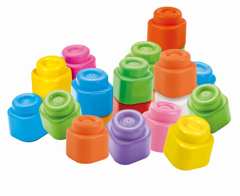 Soft Clemmy - Zachte stapelblokken - 40 stuks - Afbeelding 3