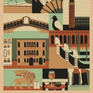 Clementoni Puzzel 1000st Venezia Style in the City Compact Box