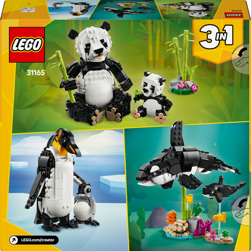 LEGO Creator wilde dieren: Panda familie - 31165 - Afbeelding 4
