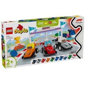 LEGO Duplo – F1 team racewagens en coureurs – 10445