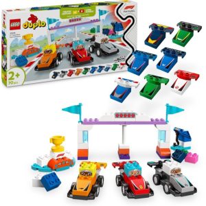 LEGO Duplo – F1 team racewagens en coureurs – 10445