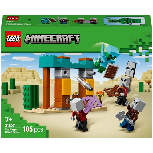 LEGO Minecraft - De Illigers in de woestijn
