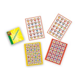 SES Creative – Wie ben ik? Reisspel raamstickers