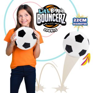 Lit’l Biggie bouncerz soccer set