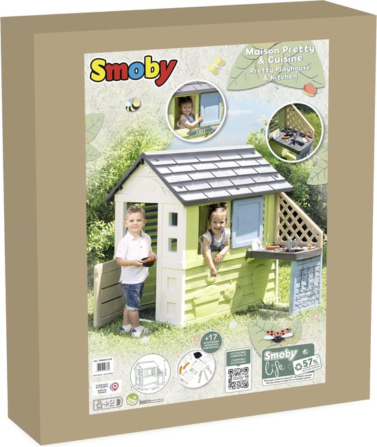 Smoby Life - Pretty Speelhuis + Keuken - Afbeelding 6
