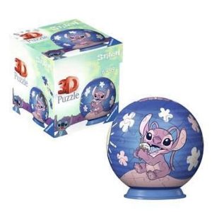 3D Puzzel (55stuks) Bal – Disney Stitch “Angel”