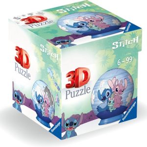 3D Puzzel (55stuks) – Disney Stitch “Stitch & Angel”