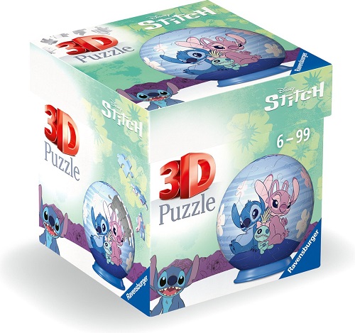 3D Puzzel (55stuks) - Disney Stitch "Stitch & Angel"