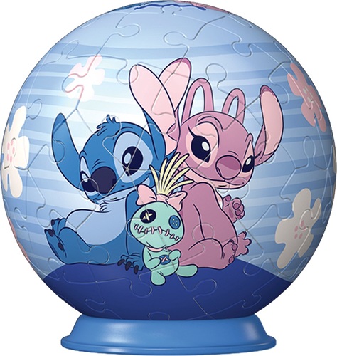 3D Puzzel (55stuks) - Disney Stitch "Stitch & Angel" - Afbeelding 2