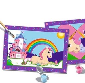 CreArt schilderen op nummer – Magische eenhoorns