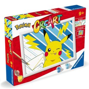 CreaArt schilderen op nummer – Pokémon Pikachu