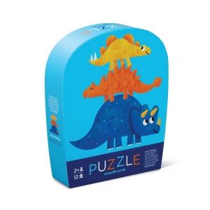 Mini puzzel (12stuks) – Dino vrienden