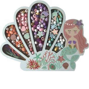 Sycomore – houten kralen “Zeemeermin”