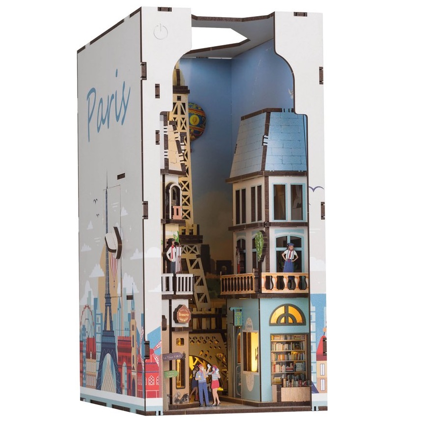 Tiny Adventures Book Nook "Paris"