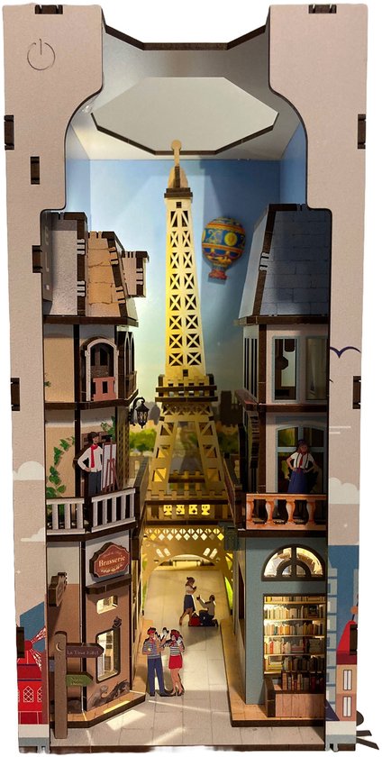 Tiny Adventures Book Nook "Paris" - Afbeelding 3