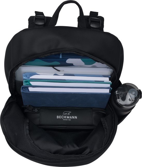 Schooltas Beckmann Sport Jr. Black coated - Afbeelding 4