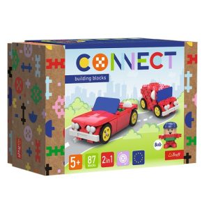 Trefl Connect building blocks – Cabrio / Bestelbusje