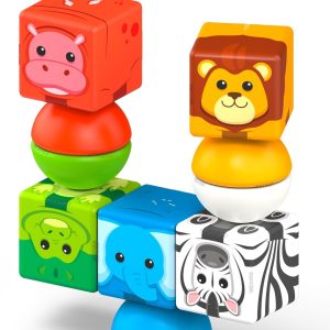 Geomag Magicube – Magisch Stapel safari 10 delig