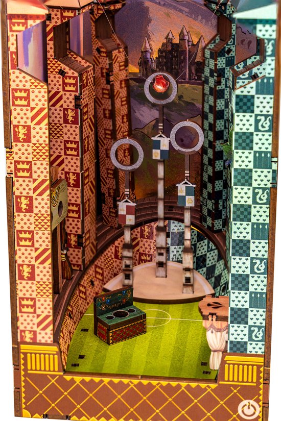 Tiny adventures Book Nook - Quidditch Field - Harry Potter - Afbeelding 2