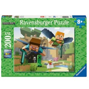 Ravensburger Puzzel (200stuks XL) – Minecraft