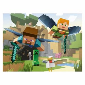 Ravensburger Puzzel (200stuks XL) – Minecraft