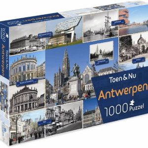 Puzzel (1000 stuks) Toen & Nu Antwerpen
