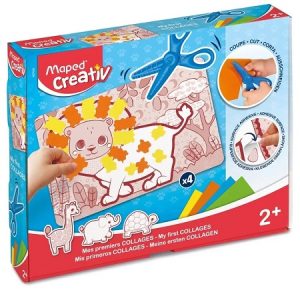 Early Age Eco – Mijn Eerste Knip- en Plakwerkje – Safari