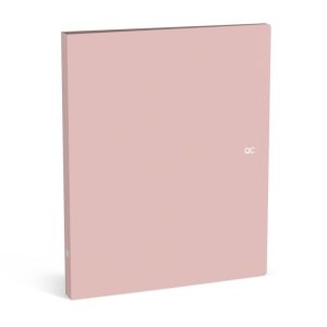 QC Colour – Ringband A4 Mini Polyprop “Blush Pink”