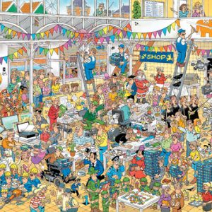 Jan van Haasteren – Studio 10 Jaar – 1000 Stukjes