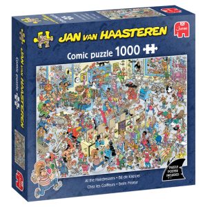 Jan van Haasteren – Bij de Kapper (1000 stukjes)