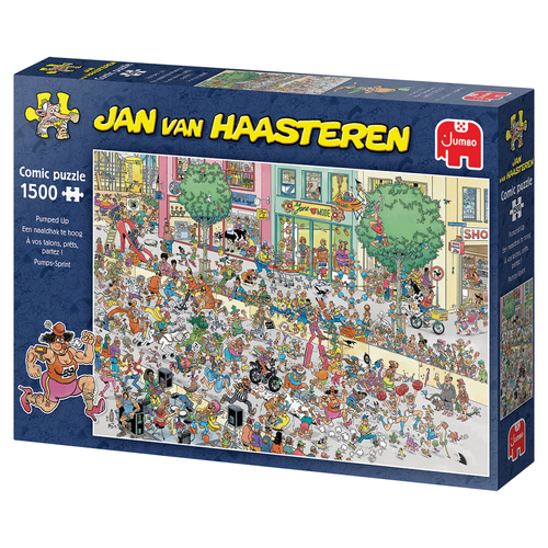 Jan van Haasteren - Een naaldhak te hoog (1500st) - Afbeelding 2