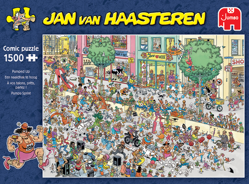 Jan van Haasteren - Een naaldhak te hoog (1500st) - Afbeelding 3