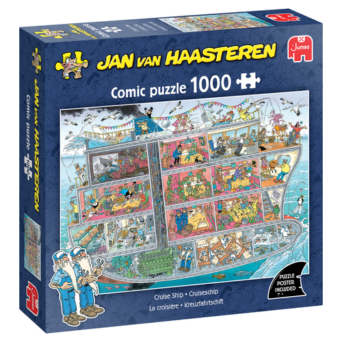 Jan van Haasteren - Cruiseschip (1000st)