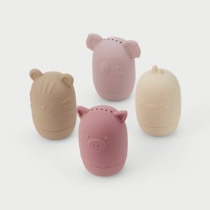 Tickit Silisoft – Dierlijke Waterspuiters (Aarde Kleuren)