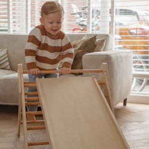 Tryco – Houten Klimrek Met Glijbaan