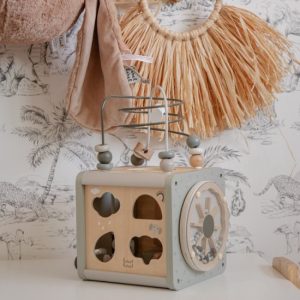 label label activity cube olive