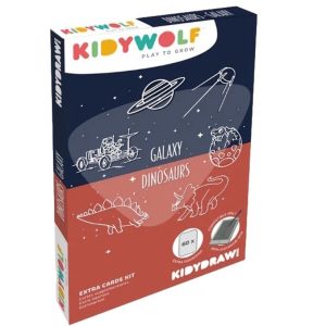 Kidywolf Kidydraw – Dinosaurussen & Sterrenstelsel (uitbereiding)