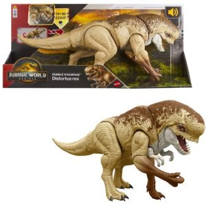 Jurassic World – Rumble N Rampage Distortus Rex Dinosaurusfiguur